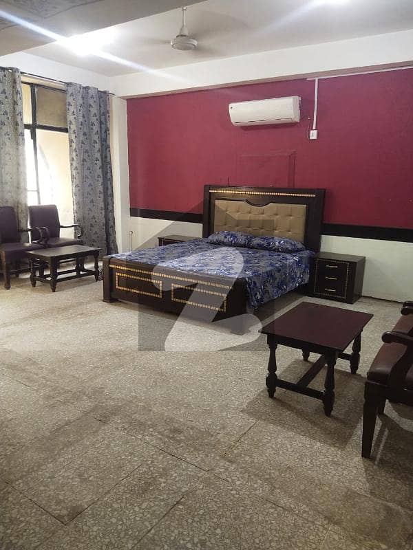 Satyana Road Salim Chowk Faisalabad Fully Furnished Apartment Upper Floor For Rent 1 Bed Attached Bath Bed Sofa Ac Led Rent Final 18000