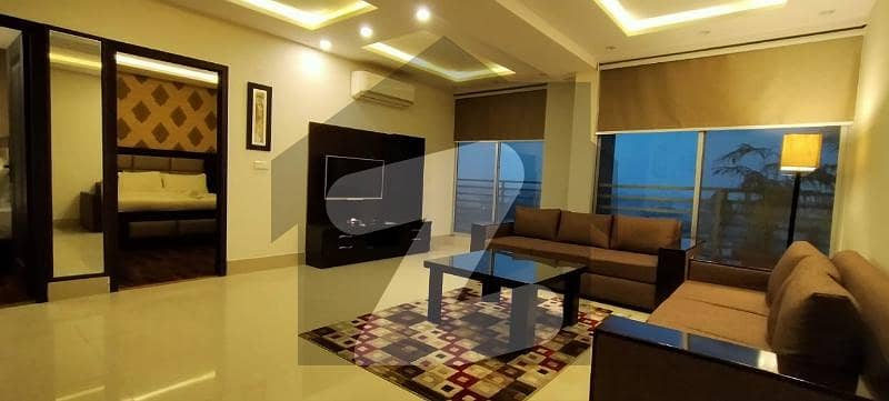 Full Furnished Brand New One Bed Flat Available For Sale In Sector C Bahria Town Lahore