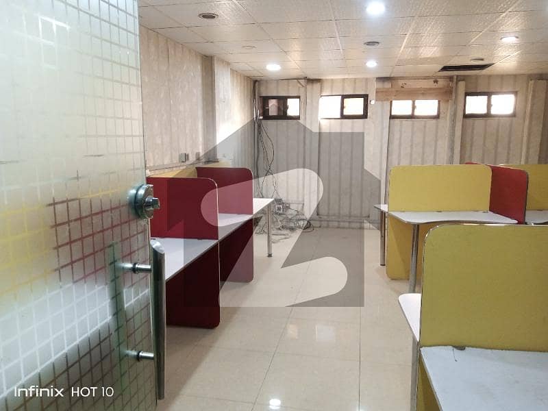 Furnished Office Available On Rent At Main Bahadurabad