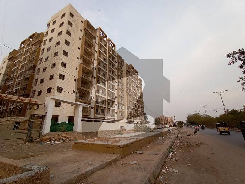 Brand New 3 Rooms Flat For Sale In North Karachi 6th Floor In 52lac Gold Line Destiny