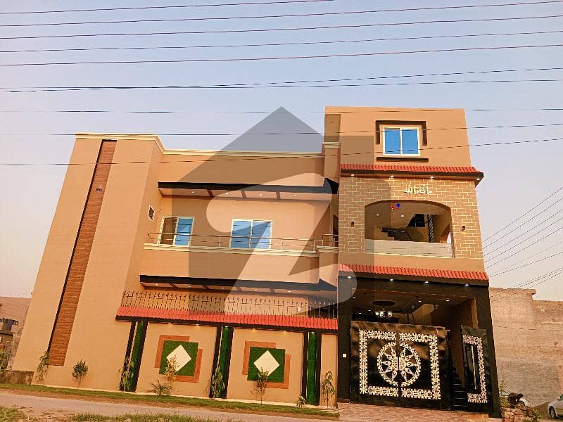 8 Marla Double Storey Corner Full Furnished House For Sale In Al Ahmad Garden Housing Society