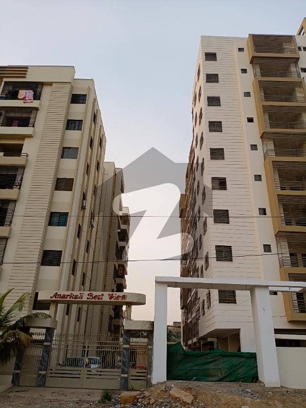 Brand New 4 rooms FLAT for SALE in North Karachi 5th floor West open in 75Lac GOLD LINE DESTINY