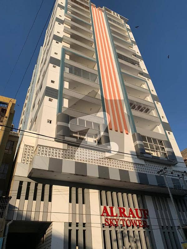 الروف سکائی ٹاور نارتھ ناظم آباد ۔ بلاک ایم نارتھ ناظم آباد کراچی میں 2 کمروں کا 3 مرلہ فلیٹ 75 لاکھ میں برائے فروخت۔