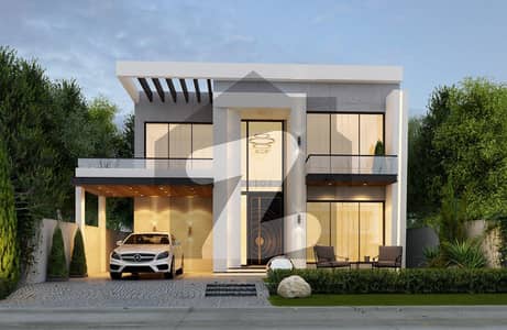 1 Kanal Mb 200 Ft With Service Road Semi Furnished Brand New Beautiful House Near Talwar Chowk Is Available For Sale In Overseas A Bahria Town Lahore