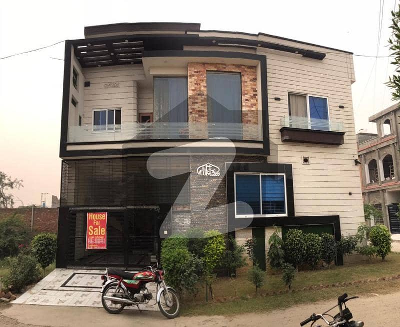 3 Marla Double Storey Corner House For Sale In Al Ahmad Garden Housing Society