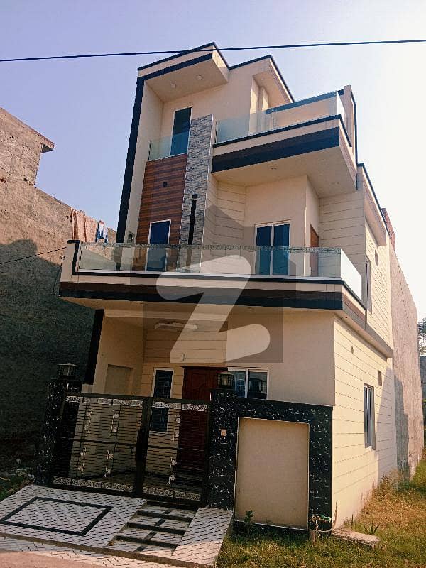 2.5 Marla Double Storey Brand New House For Sale In Al Ahmad Garden Housing Society Prime Location