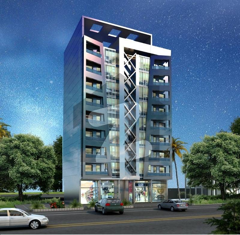 JKS PRINCE TOWER 
P2
2 MINS DRIVE FROM MAIN GATE NEAR QUAID VILLA
Brand New Flat Available For Sale In Bahria Town Karachi 
price negotiable
