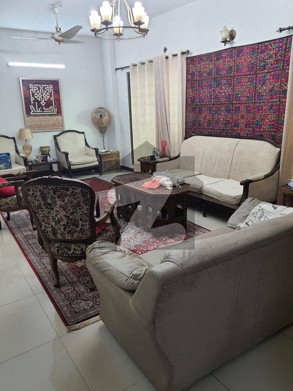10 Marla Flat For Rent In Askari 11 Sector 11 4 Bed 4 Bath Tv Lounge Dining Car Parking