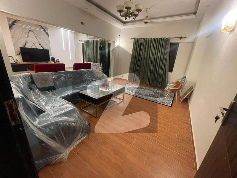 3 Bedroom 2250 Sqft Modern Semi Furnished Apartment For Sale In Saima Jinnah Avenue Apartments Opposite Malir Cantt Karachi