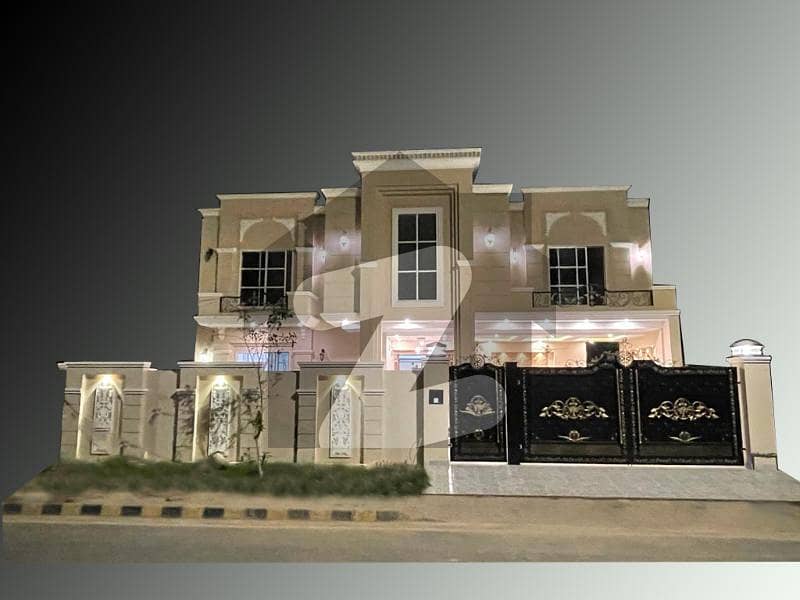 1 Kanal House Classical Elevation In Royal Orchard In Iqbal Boulevard For Sale