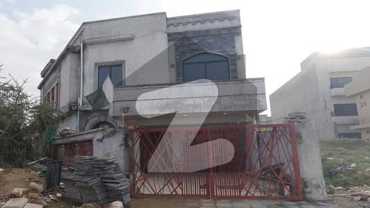 Grey Structure Boulevard Corner House For Sale In Bahria Town Sector F-1 Rawalpindi