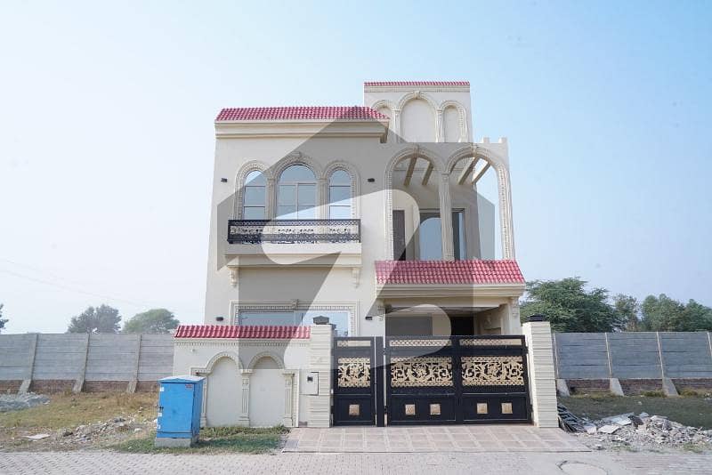 5 Marla Brand New House For Sale In Sector F Bahria Town Lahore