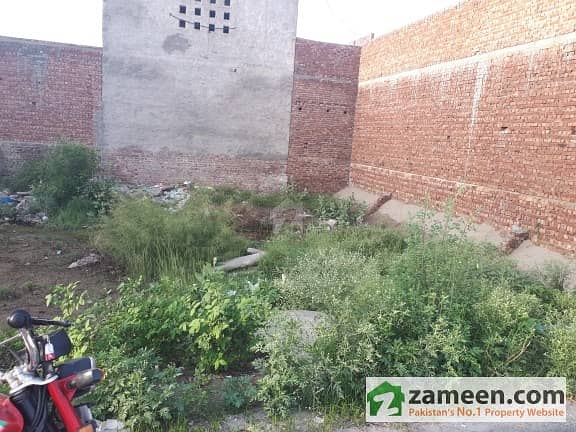 6 Marla Plot For Sale On Lahore Road Sheikhupura Near Nestle Factory And Joiawalamor