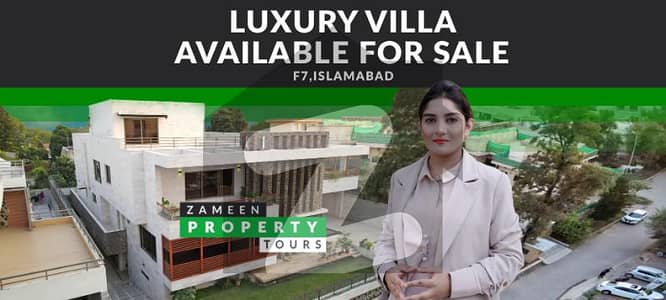 Luxury Villa Is Available For Sale In F7 Islamabad