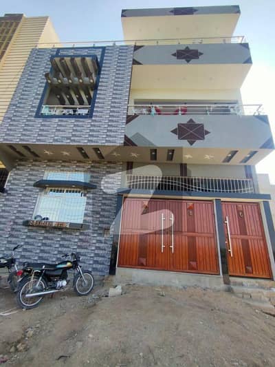 G+1 Brand New House For Sale Best Location Jinnah Avenue 400yards Facing