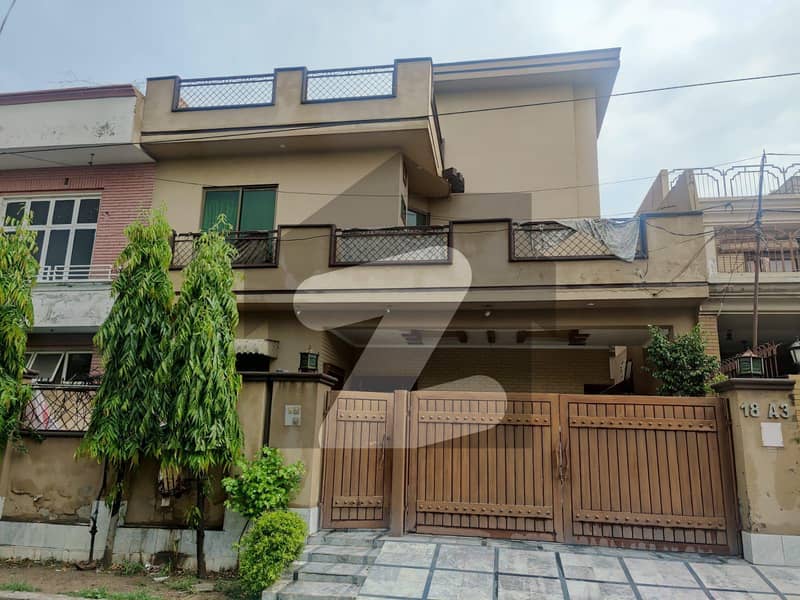 10 Marla House For Sale In Punjab Society Near Wapda Town Round About