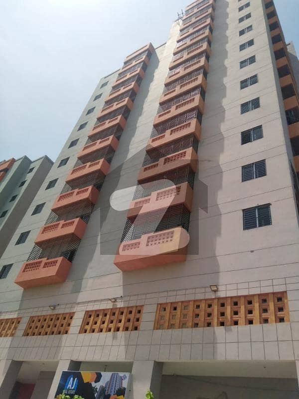 Grey Noor Tower Scheme 33 Near Kiran Hospital Flat For Sale