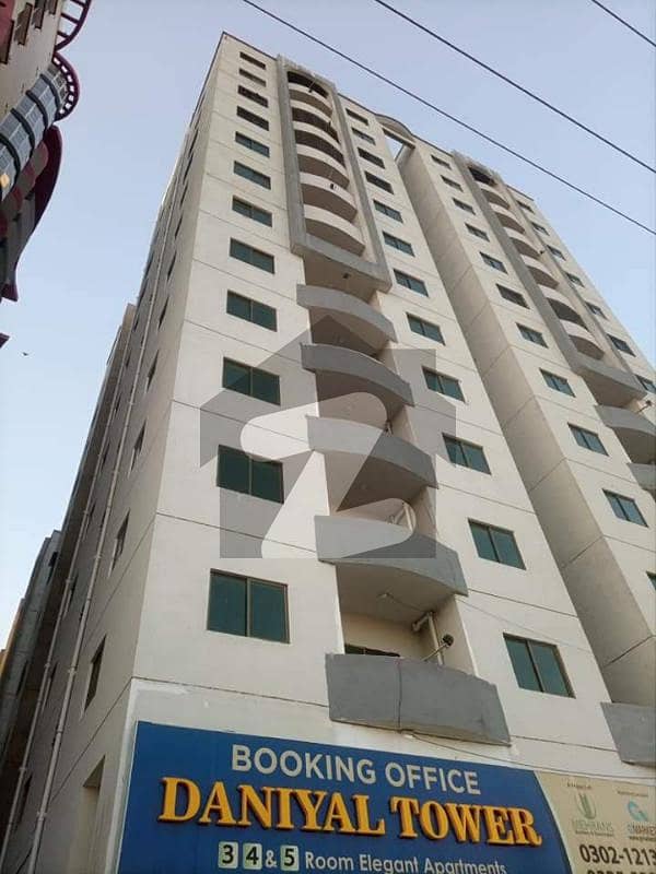 Daniyal Tower Scheme 33 Near Safoora Chowrangi Flat For Rent