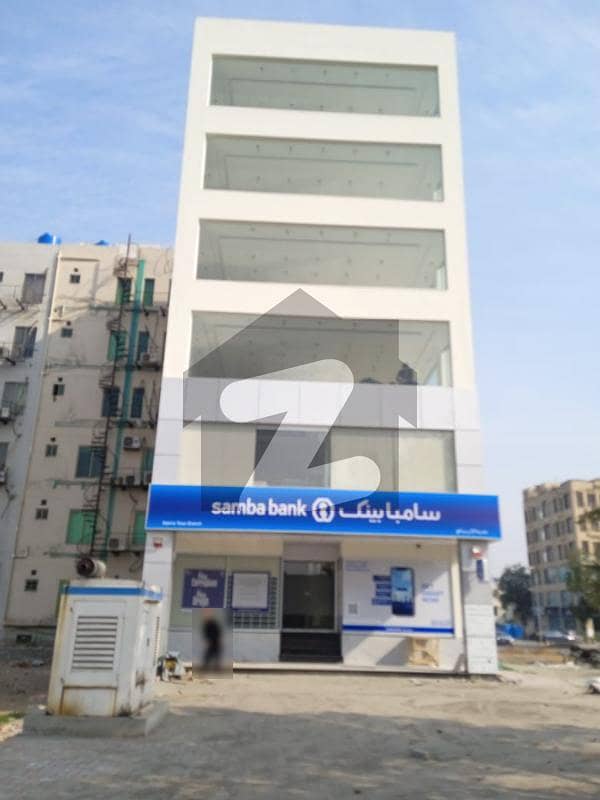 5 Marla Commercial Corner Building For Rent Facing Mosque Main Bollywood 210 Feet Road Building For Rent Tulip Block Bahria Town Lahore