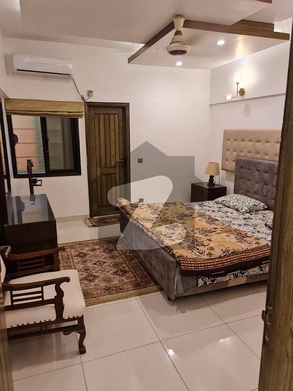 Roof Top Fully Furnished Penthouse Available For Rent In Saima Jinnah Avenue Malir Cantt