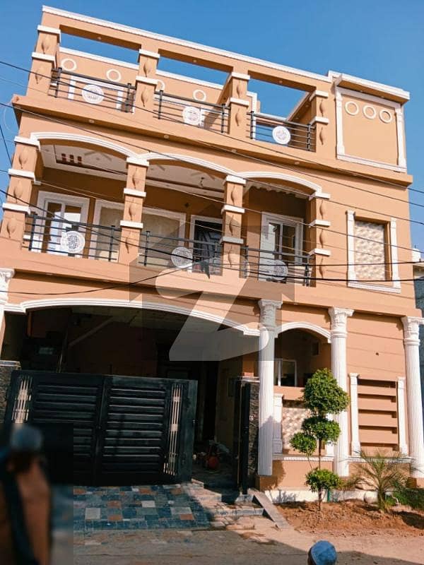 6  Marla Double Storey Brand New House For Sale In Al Ahmad Garden Housing Society Prime Location Full Furnished
