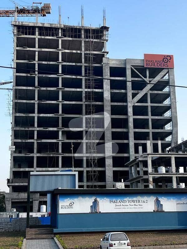 New Blue Area Pak Land Tower 1 Office For Sale