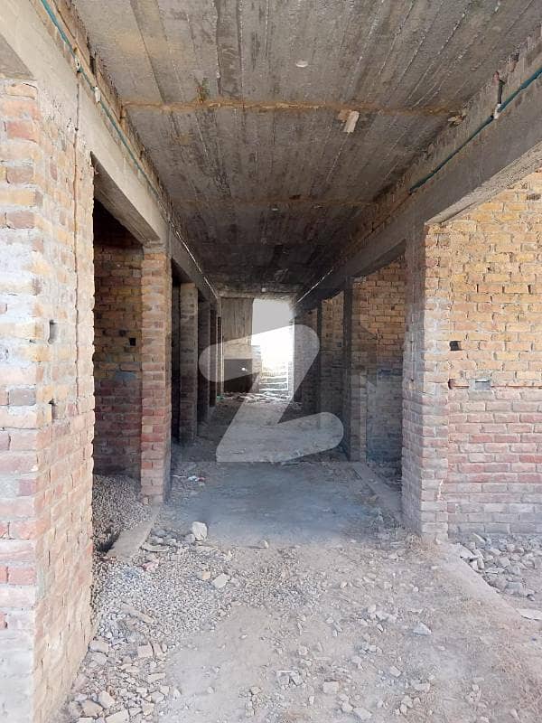 Under Construction Market Building Grey Structure For Sale Adiala Road Rawalpindi