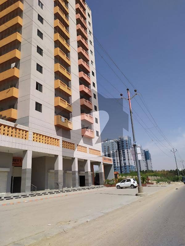 Grey Noor Tower Scheme 33 Near Kiran Hospital