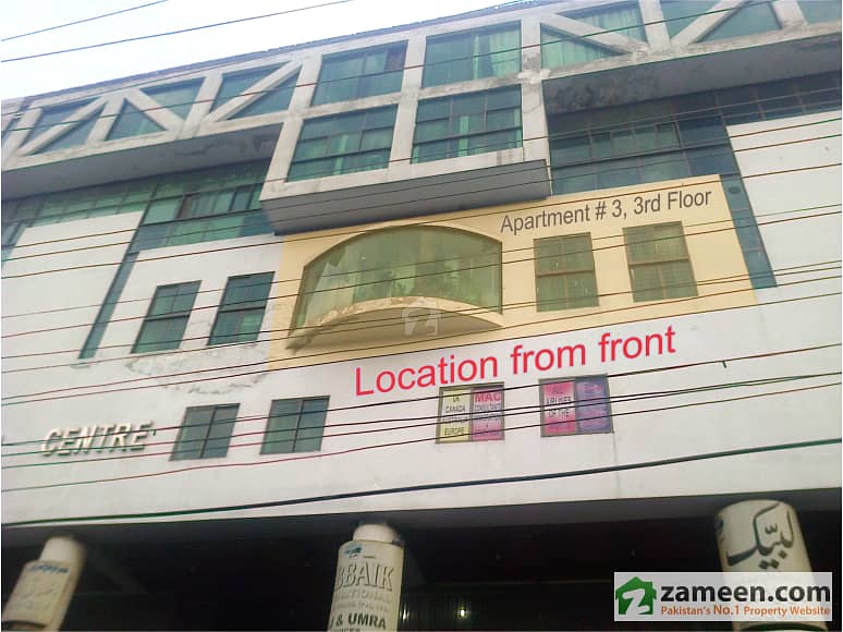 3rd Floor Apartment No 3 For Sale In Gohar Centre, Wahdat Road Lahore