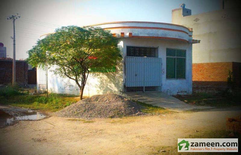 3. 5 Marla Semi Commercial Corner Single Story House For Sale