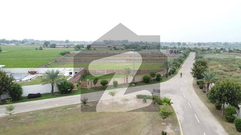 1.2 Kanal Corner Farmhouse Plot An Facing Park Is Up For Sale In Lahore Greens Bedian Road Dha Phase 10