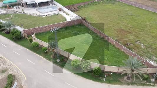 Corner Farmhouse Plot Is Up For Sale In Lahore Greens Bedian Road Dha Phase 10