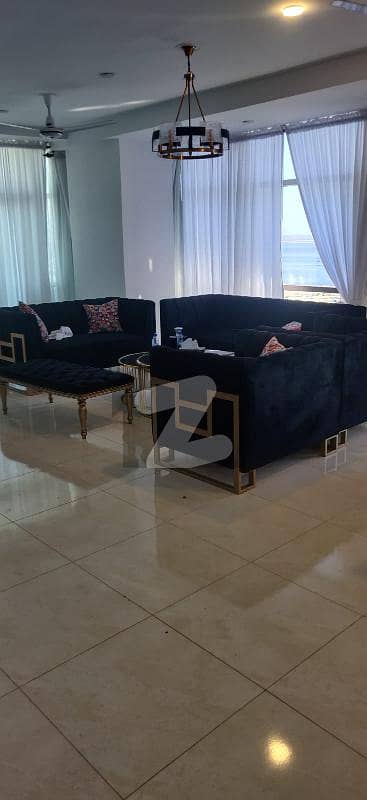 3 Bedroom Super Luxury Sea Facing Apartment For Rent At Emaar Pearl Towers 2, Dha Phase 2