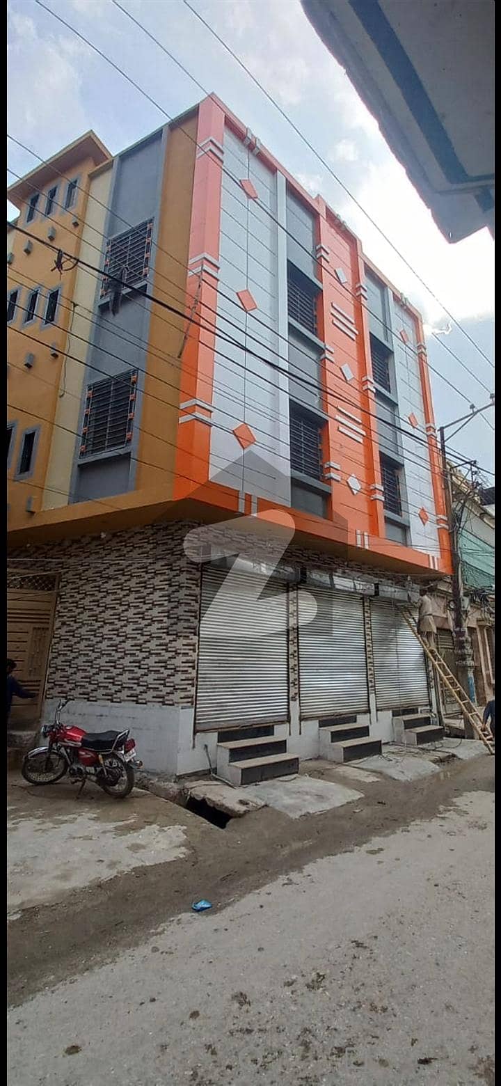 گل آباد ڈلا زیک روڈ پشاور میں 3 مرلہ عمارت 2.5 کروڑ میں برائے فروخت۔