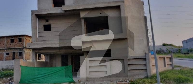 14 Marla Corner House Grey Structure In Bahria Phase 8