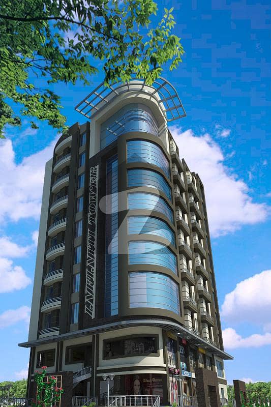 415.63 Square Feet 1 Bed Apartment Hot Location In Infiniti Tower Murree Road.