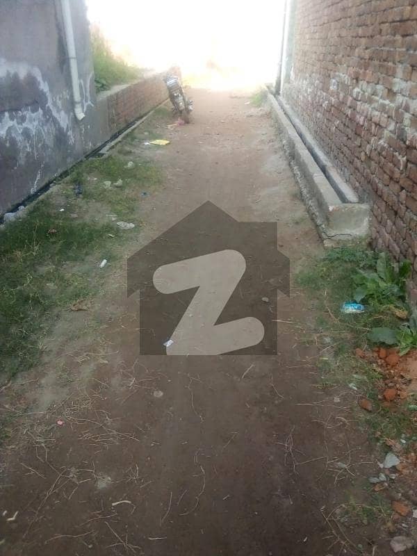 6 Marla Residential Plot For Sale In Azam Town Sambrial Boundary Wall Area At Most Prime Location
