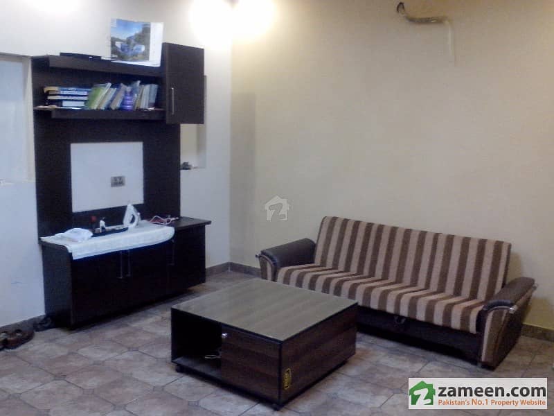 Fully Furnished Room In 10 Marla Upper Portion For Rent