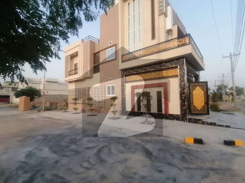 Centrally Located Corner House In Khayaban-e-Manzoor Is Available For sale