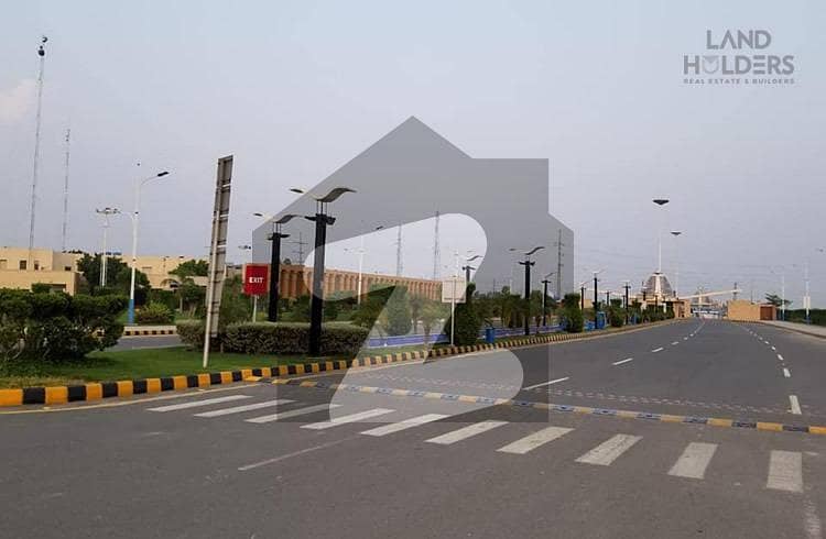 Main Boulevard Ideally Located LDA Approved 1 Kanal Residential Plot For Sale In Central Block Bahria Orchard