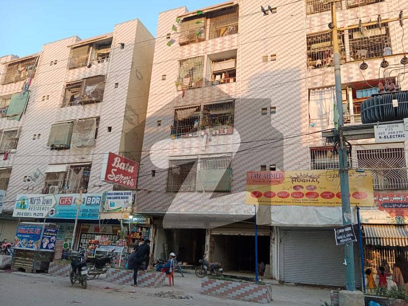نارتھ کراچی کراچی میں 2 کمروں کا 3 مرلہ فلیٹ 40 لاکھ میں برائے فروخت۔