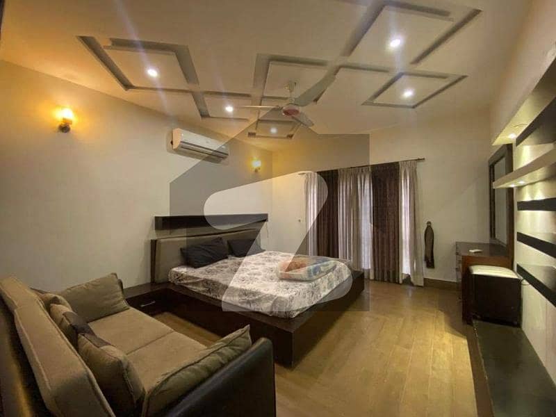 2 Kanal Furnished Lower Portion, Upper Locked Option For Rent In Babar Block Bahria Town Lahore