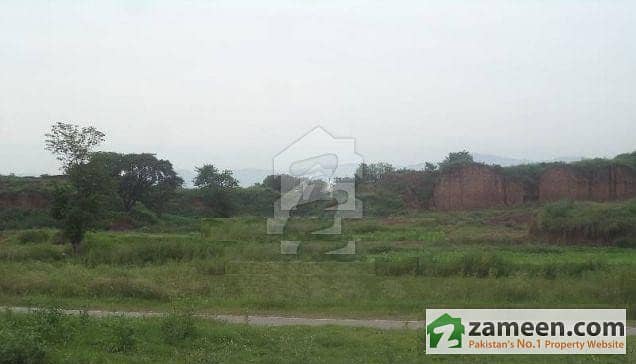 10 Kanal Residential Plus Agricultural Land Available In Front Of Simly Daim Road Round Behria Enclave Side For Sale