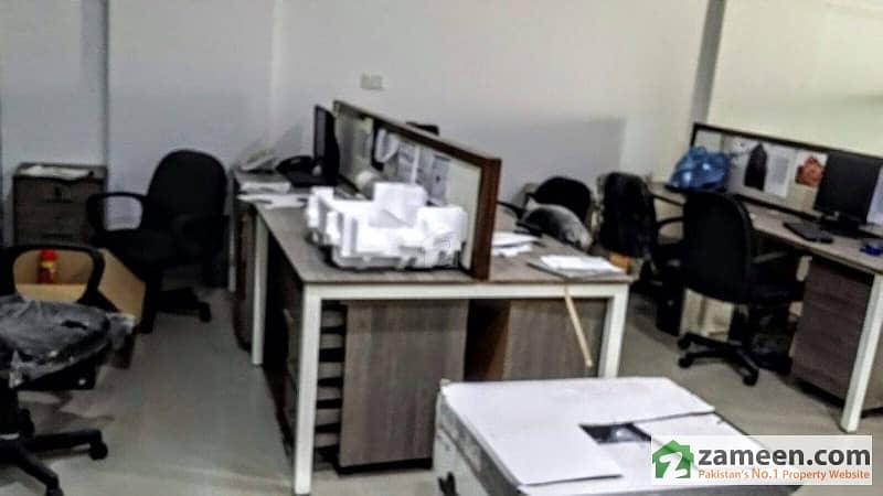 Main Bukhari Fully Furnished 0ffice For Rent