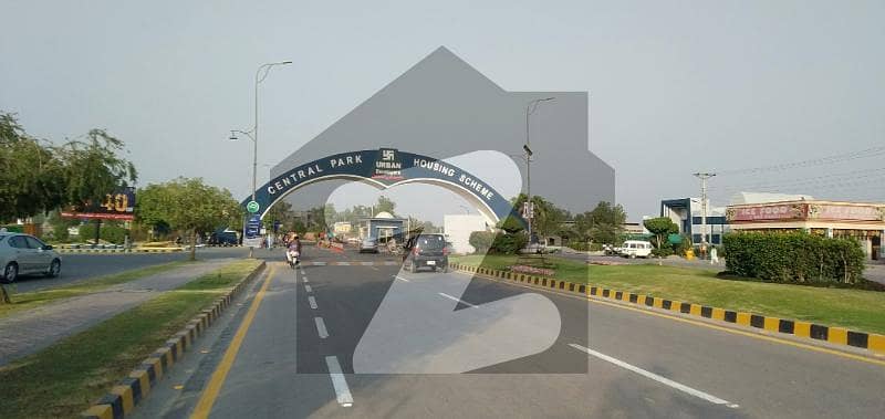 On 80ft Road 1 Kanal Plot For Sale In B Block Central Park Housing Society Lahore