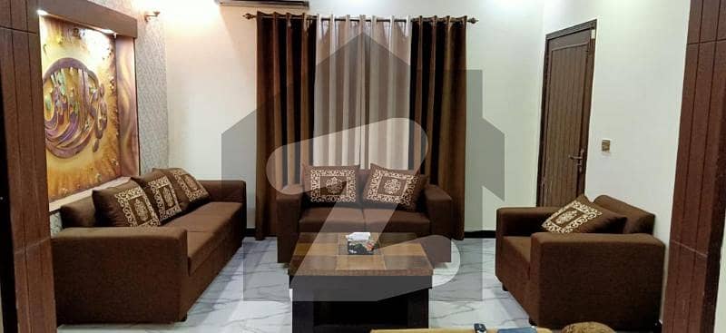 5 Marla Good Condition Furnished House Is Available For Rent In Sector D Bahria Town Lahore