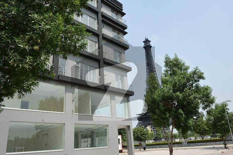 Facing Eiffel Tower 1st Floor Commercial Shop For Sale In Bahria Town Lahore
