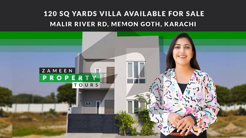 120 Square Yard House For Sale In Oak Residency Malir River Road  Karachi
