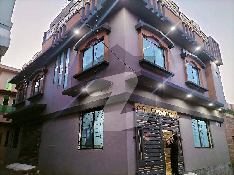 We Have 3 Marla New Fresh Luxury Double Storey Corner House For Sale Located At Warsak Road Darmangy Garden Street No 1