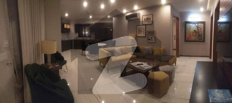 Furnished Apartment Available At Very Vip Prime Location In Shah Jamal